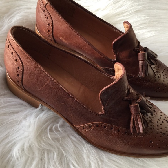 Alex+Alex Brown Tassel Oxford Loafers - Picture 4 of 6